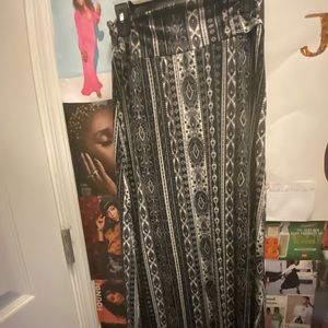 Bandanna Print Maxi Skirt